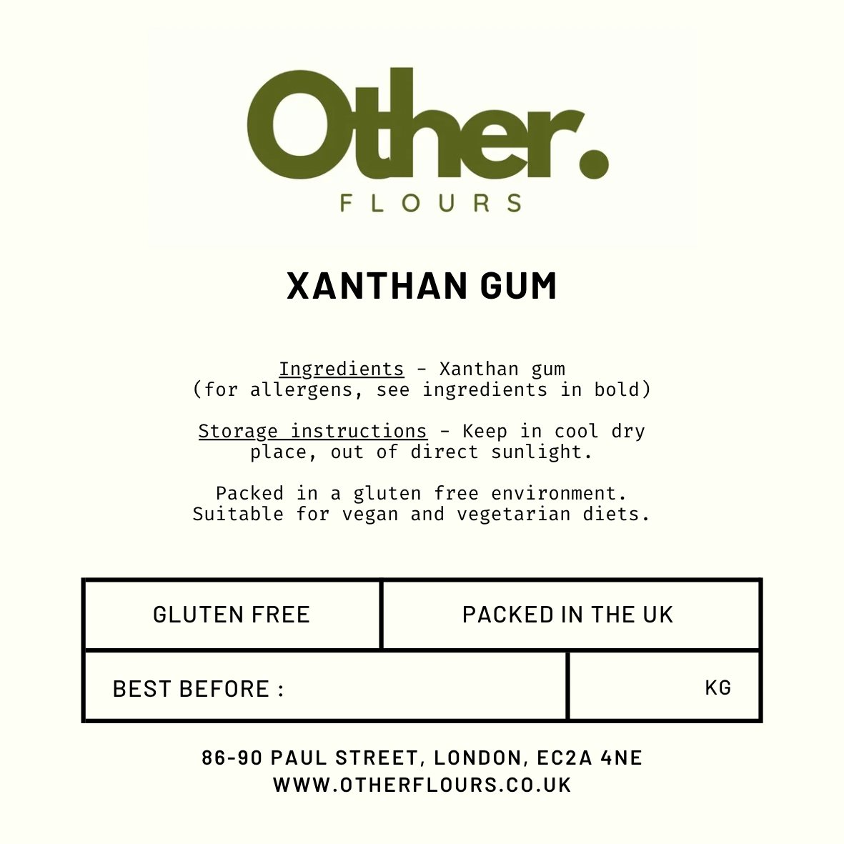 Xanthan gum