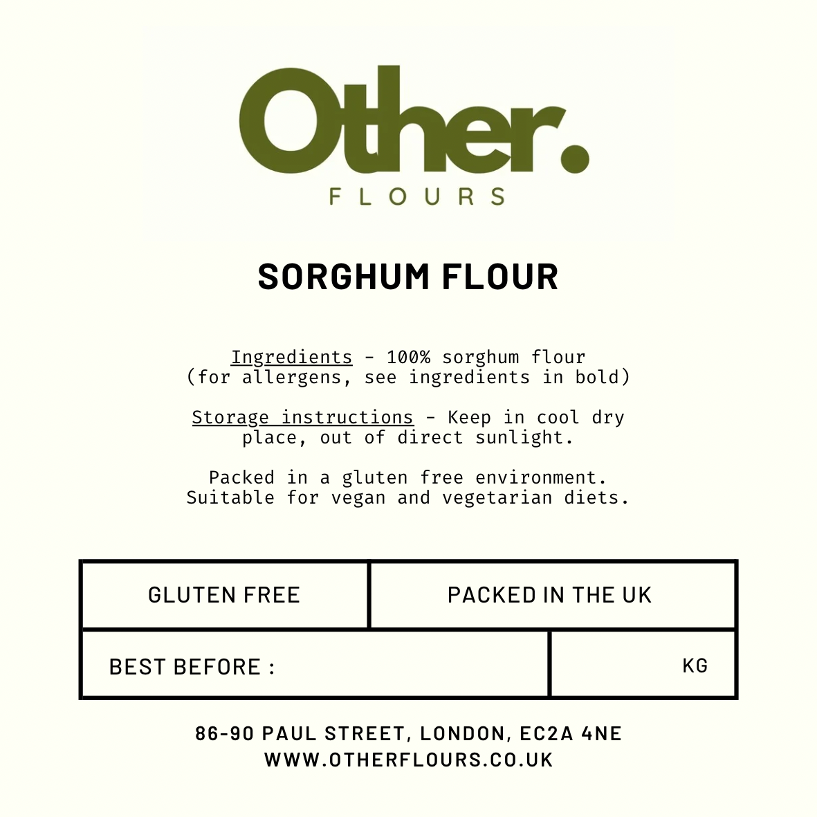Sorghum flour