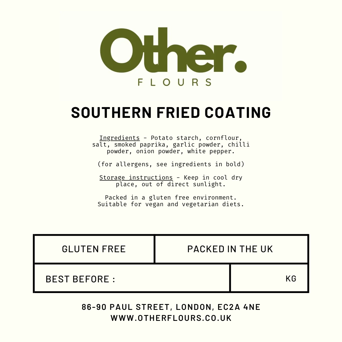 Southern fried coating