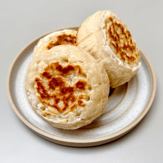 Gluten free crumpets