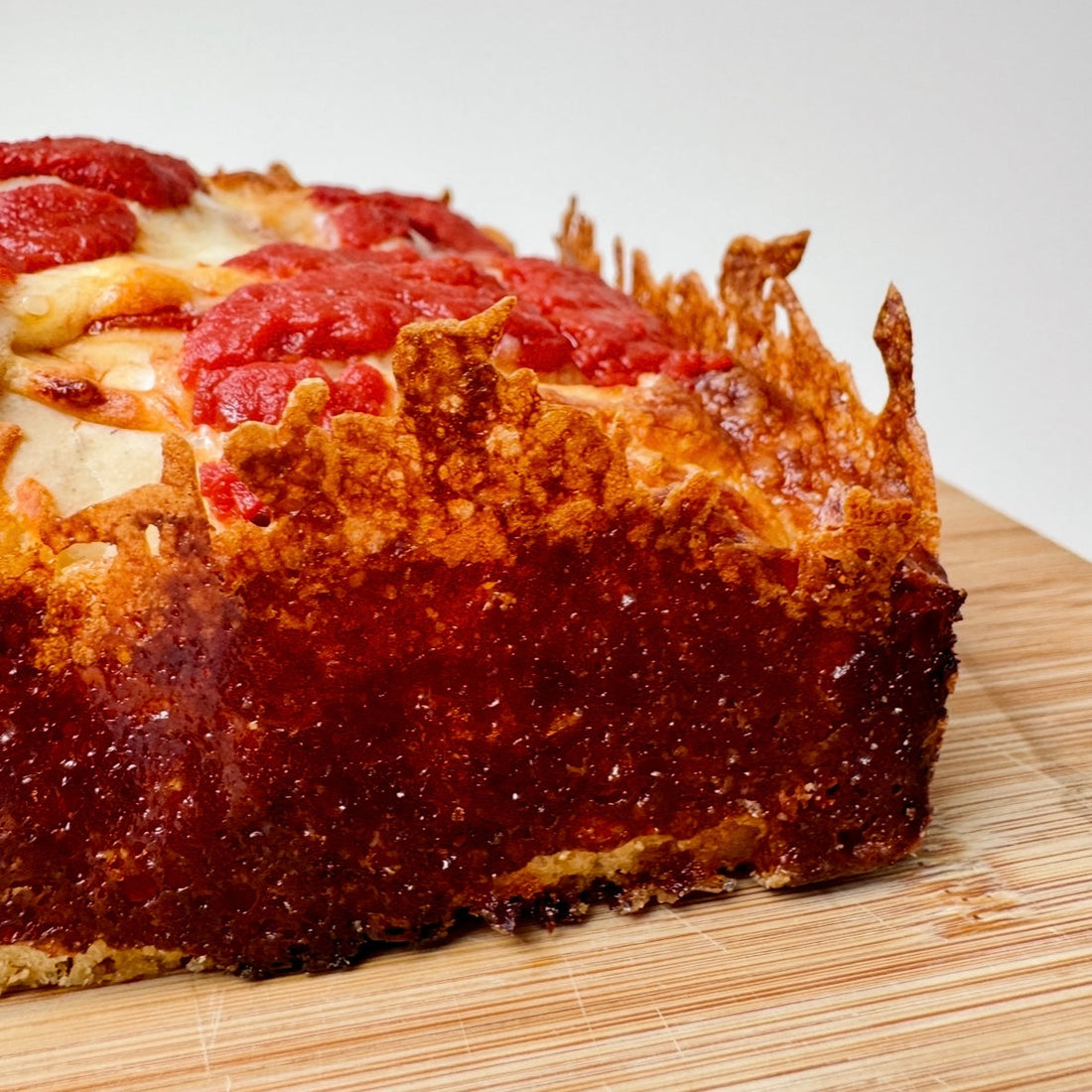 Detroit style pizza base