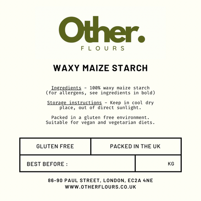Waxy maize starch