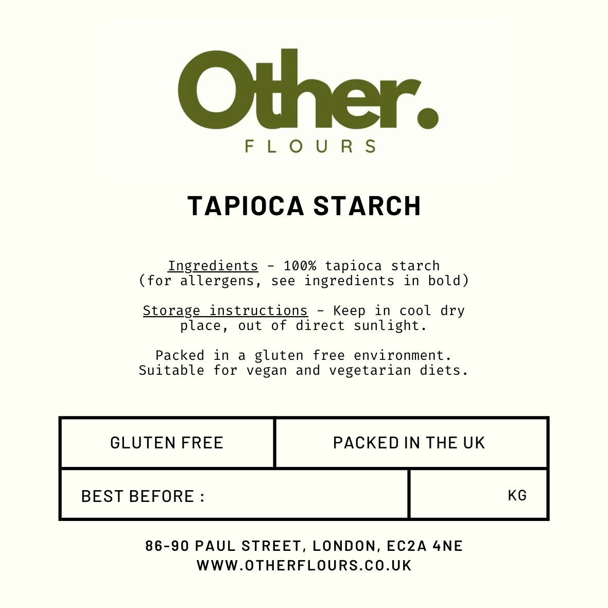 Tapioca starch
