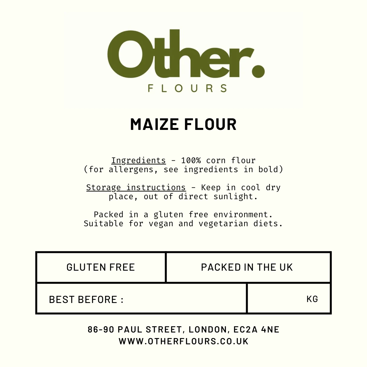 Maize flour